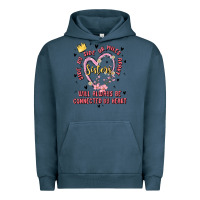 Pigment Midnight Navy side by side or miles apart sisters will always be connected by heart Urban Hoodie - MaliasSmallBusiness