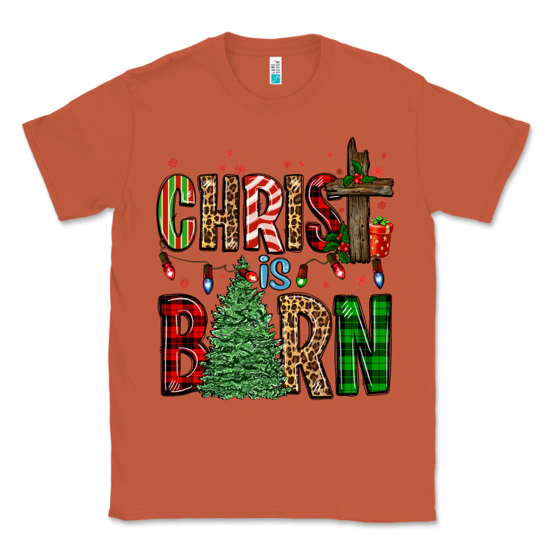 Christ Is Born Classic Tee by FaDigitalArtStudio | Teevron