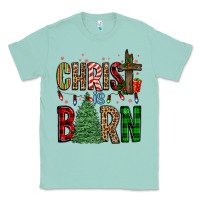 Seafoam christ is born Classic Tee - FaDigitalArtStudio