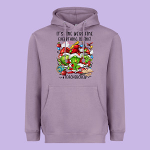 It's Fine We're Fine Everythıng Is Fine! Heavyweight Hoodie Designed By Fadigitalartstudio