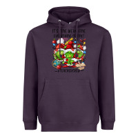 Plum it's fine we're fine everythıng is fine! Heavyweight Hoodie - FaDigitalArtStudio