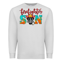 Dove Grey firefighter son boy Premium Sweatshirt - HRA Design Shop
