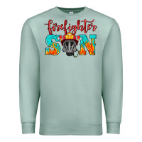 Seafoam firefighter son boy Premium Sweatshirt - HRA Design Shop