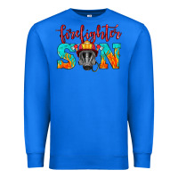 True Royal firefighter son boy Premium Sweatshirt - HRA Design Shop