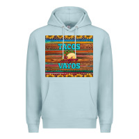 Blue Mist tacos before vatos Premium Hoodie - BarkalooDesign