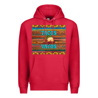 Cardinal tacos before vatos Premium Hoodie - BarkalooDesign