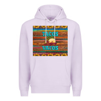 Lilac tacos before vatos Premium Hoodie - BarkalooDesign