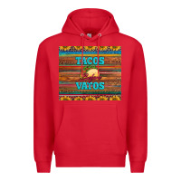 Red tacos before vatos Premium Hoodie - BarkalooDesign