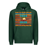 Sports Green tacos before vatos Premium Hoodie - BarkalooDesign