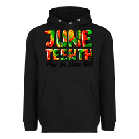 Black juneteenth free ish since 1865 Heavyweight Hoodie - HRA Design Shop
