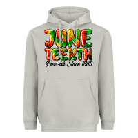 Moon Dust juneteenth free ish since 1865 Heavyweight Hoodie - HRA Design Shop