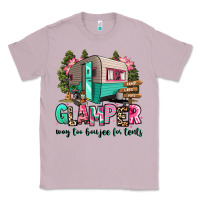 Lilac glamper way too boujee for tents 2 Classic Tee - RanaPortraitStore