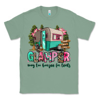 Sage glamper way too boujee for tents 2 Classic Tee - RanaPortraitStore
