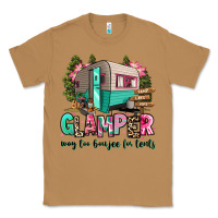 Toasted Coconut glamper way too boujee for tents 2 Classic Tee - RanaPortraitStore