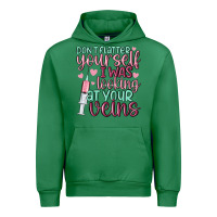 Emerald don't flatter yourself i was looking at your veins Urban Hoodie - MaliasSmallBusiness
