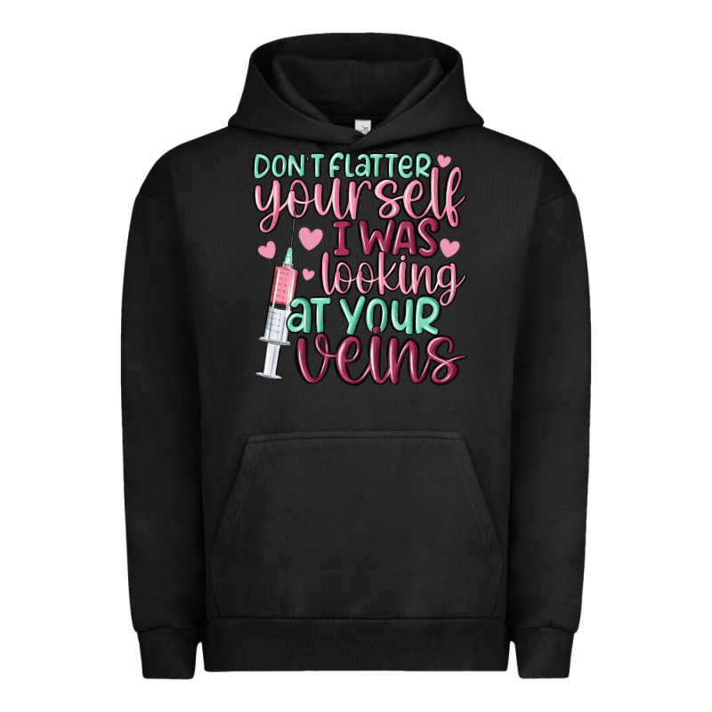 Don't Flatter Yourself I Was Looking At Your Veins Urban Hoodie by MaliasSmallBusiness | Teevron