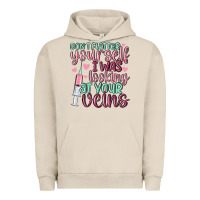 Pigment French Oak don't flatter yourself i was looking at your veins Urban Hoodie - MaliasSmallBusiness