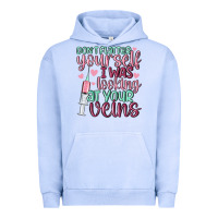 Pigment Grape Ice don't flatter yourself i was looking at your veins Urban Hoodie - MaliasSmallBusiness