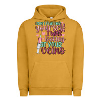 Pigment Peanut Butter don't flatter yourself i was looking at your veins Urban Hoodie - MaliasSmallBusiness