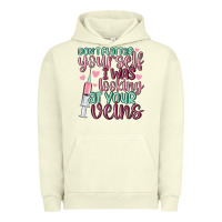 Pigment Pistachio don't flatter yourself i was looking at your veins Urban Hoodie - MaliasSmallBusiness
