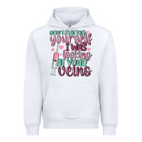 White don't flatter yourself i was looking at your veins Urban Hoodie - MaliasSmallBusiness