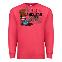 Cardinal all american girl Premium Sweatshirt - RacoonDesign