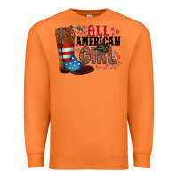 Carrot all american girl Premium Sweatshirt - RacoonDesign