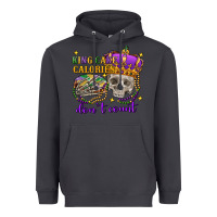 Smoke king cake calories don't count skull Heavyweight Hoodie - FaDigitalArtStudio