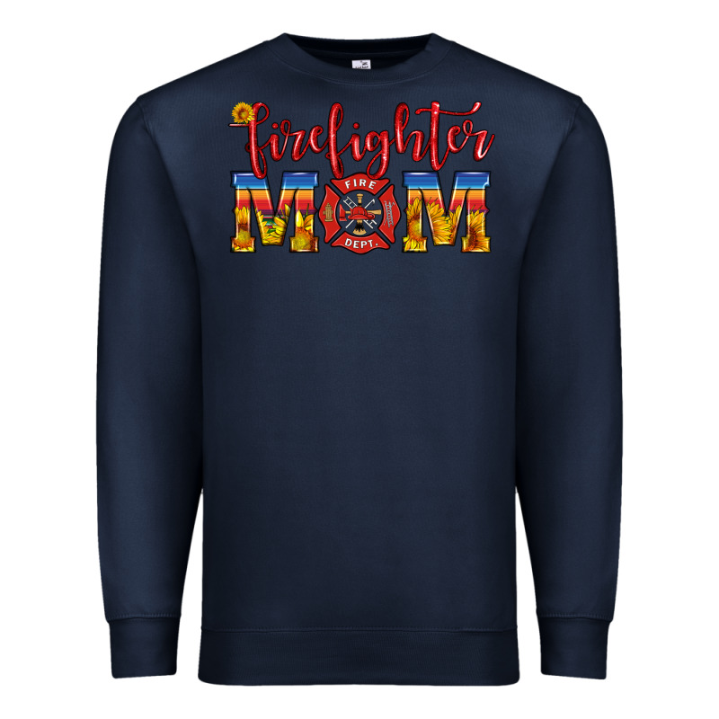 Firefighter Mom Premium Sweatshirt by HRA Design Shop | Teevron