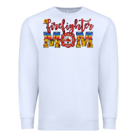 White firefighter mom Premium Sweatshirt - HRA Design Shop