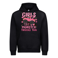 Black girls like monster trucks too Urban Hoodie - MaliasSmallBusiness