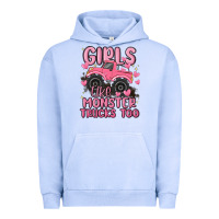 Pigment Grape Ice girls like monster trucks too Urban Hoodie - MaliasSmallBusiness
