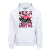 White girls like monster trucks too Urban Hoodie - MaliasSmallBusiness