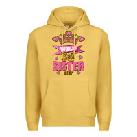 Antique Gold world's best sister ever Premium Hoodie - Jasminsmagicworld
