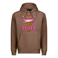 Chestnut world's best sister ever Premium Hoodie - Jasminsmagicworld