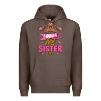 Coffee world's best sister ever Premium Hoodie - Jasminsmagicworld