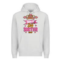 Dove Grey world's best sister ever Premium Hoodie - Jasminsmagicworld