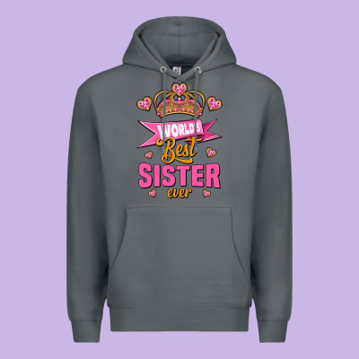 World's Best Sister Ever Premium Hoodie Designed By Jasminsmagicworld
