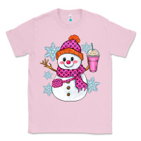 Bubblegum Pink bougie snowman Classic Tee - Zillion Design Studio