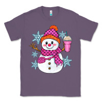 Lavender bougie snowman Classic Tee - Zillion Design Studio