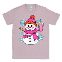 Lilac bougie snowman Classic Tee - Zillion Design Studio