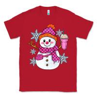 Red bougie snowman Classic Tee - Zillion Design Studio