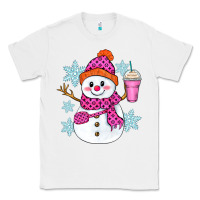 White bougie snowman Classic Tee - Zillion Design Studio