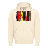 Sandshell softball brushstroke Zipper Hoodie - Zillion Design Studio