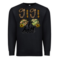 Black gigi of both Premium Sweatshirt - CowhideDigitalArt