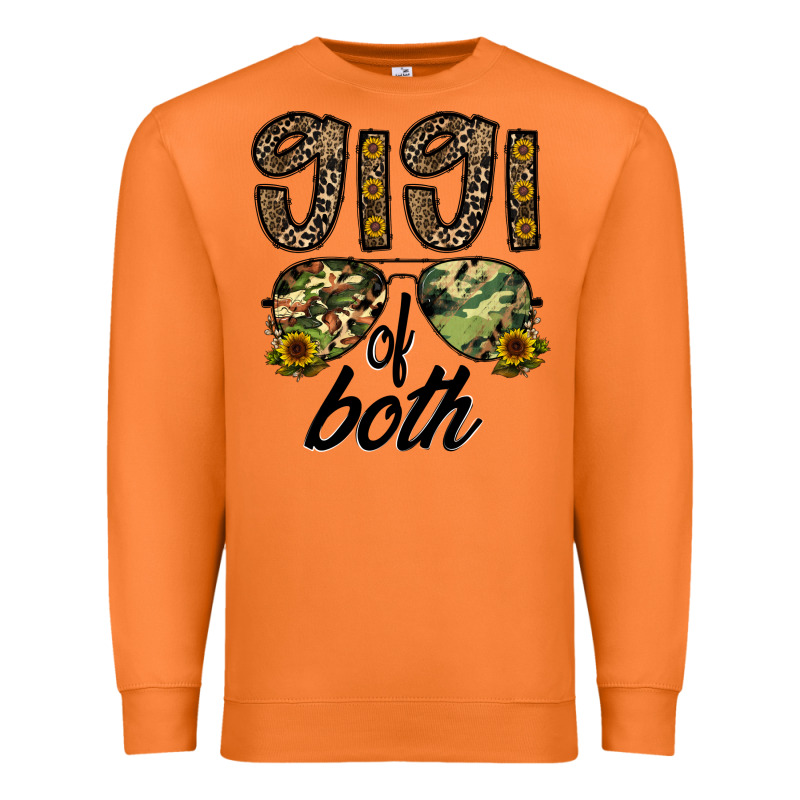 Gigi Of Both Premium Sweatshirt by CowhideDigitalArt | Teevron