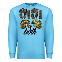 Ocean Blue gigi of both Premium Sweatshirt - CowhideDigitalArt