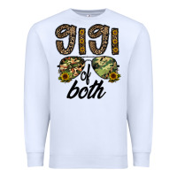 White gigi of both Premium Sweatshirt - CowhideDigitalArt