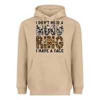 Mushroom i dont need a mood ring i have a face Heavyweight Hoodie - CowhideDigitalArt