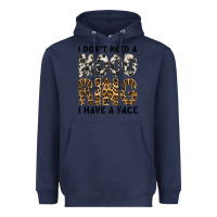 Navy i dont need a mood ring i have a face Heavyweight Hoodie - CowhideDigitalArt